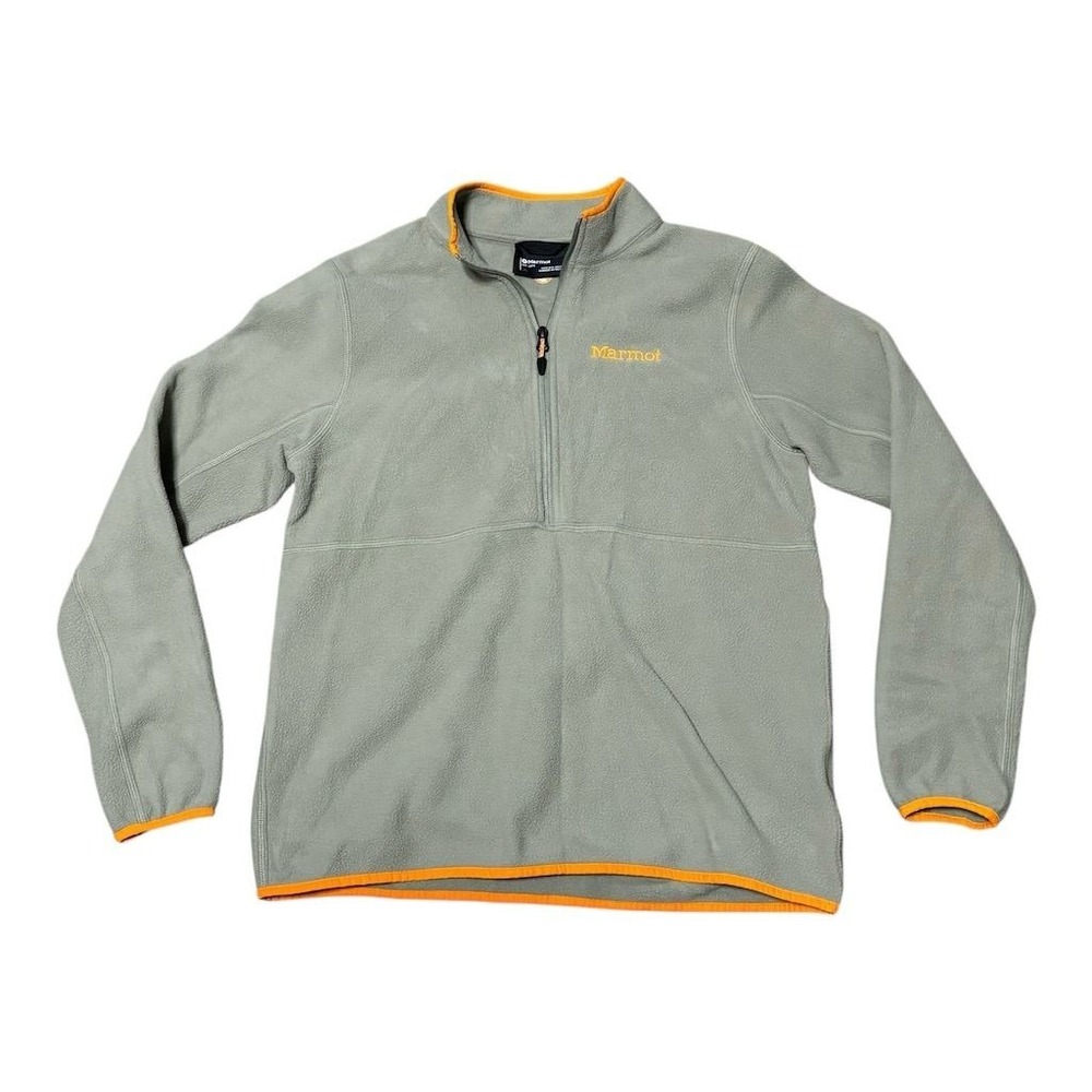 Marmot Unisex Adults's Rocklin 1/2 Zip Fleece Jacket‎ Green Size L